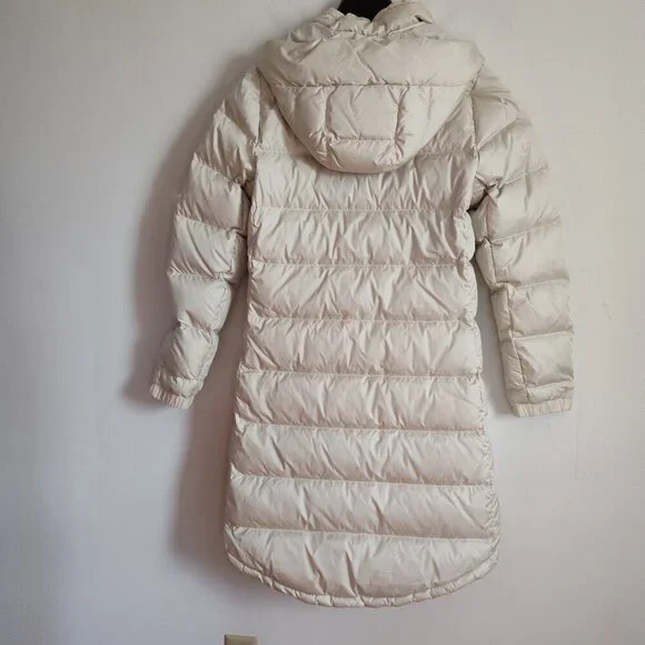 Ladies SZ S The North Face Ivory Down Metropolis Coat - Picture 5 of 6